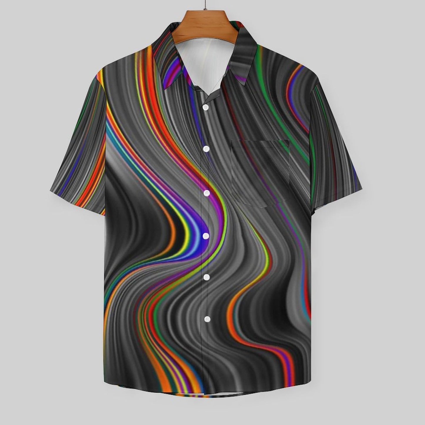 Men's Hawaiian Casual Short Sleeve Shirt 2306104245