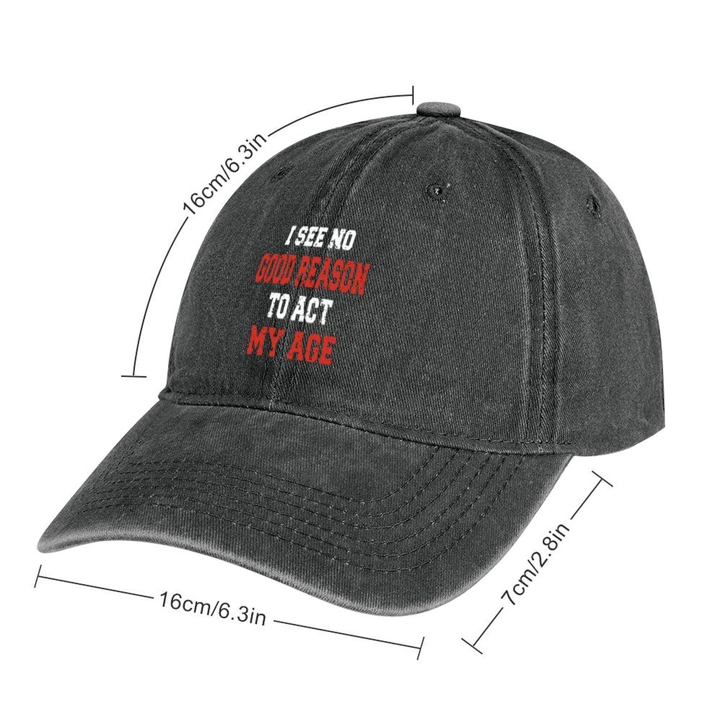 JOC Washed Denim Baseball Cap 2305102806