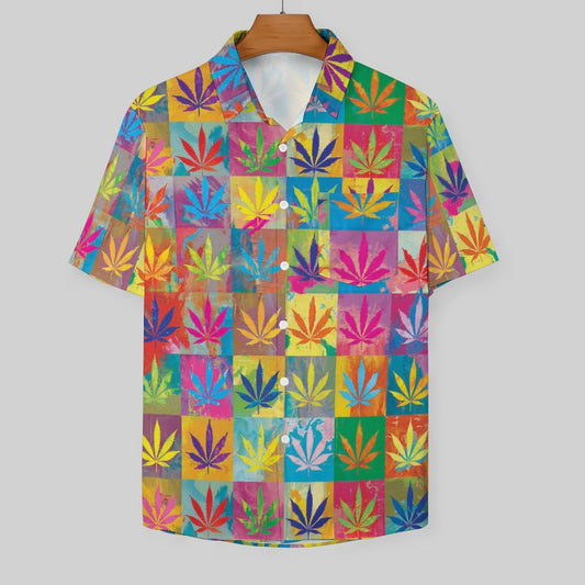 Men's Hawaiian Casual Short Sleeve Shirt 2306103349