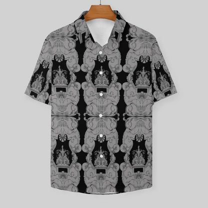Men's Fashion Casual Printed Short Sleeve Shirts 2306100021