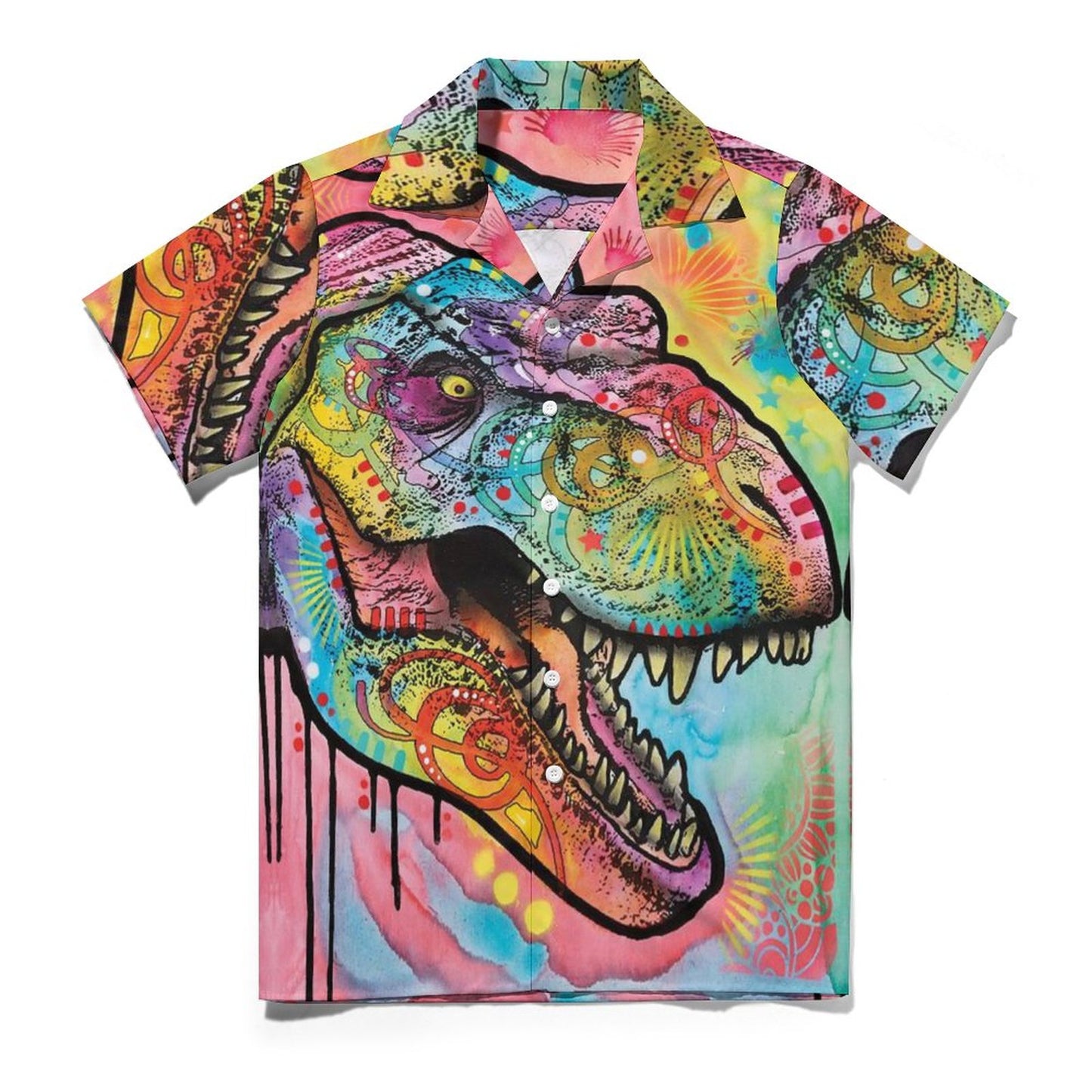 Men's Hawaiian Print Casual Shirt 2304109847