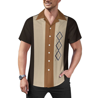 Men's Hawaiian Casual Short Sleeve Shirt 2305101270