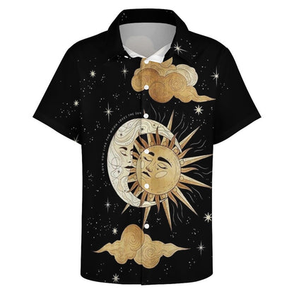 Men's Fashion Casual Printed Short Sleeve Shirts 2306100974
