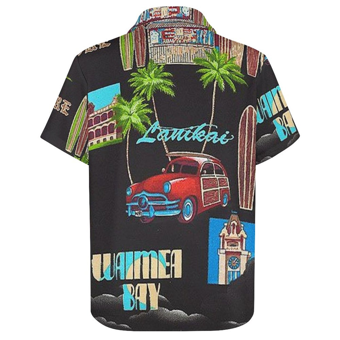Men's Fashion Casual Printed Short Sleeve Shirts 2306102193