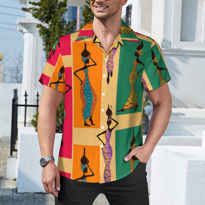 Men's Hawaiian Casual Short Sleeve Shirt 2305101706