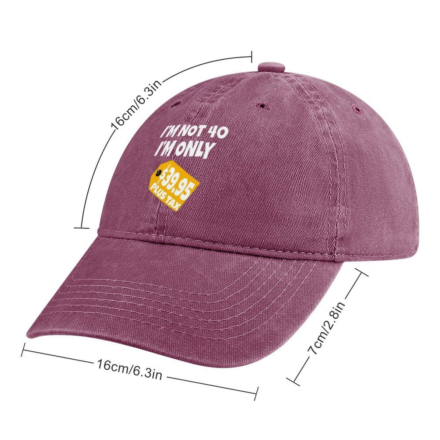 JOC Washed Denim Baseball Cap 2305102816