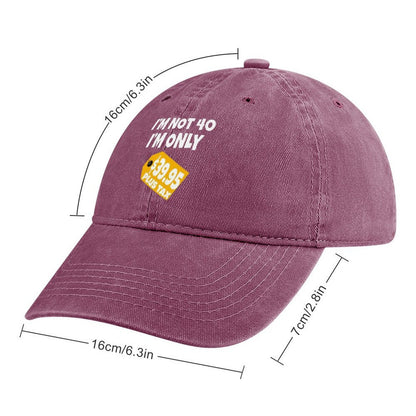 JOC Washed Denim Baseball Cap 2305102816