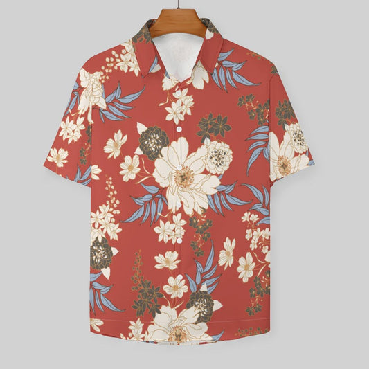 Men's Fashion Casual Printed Short Sleeve Shirts 2306101736