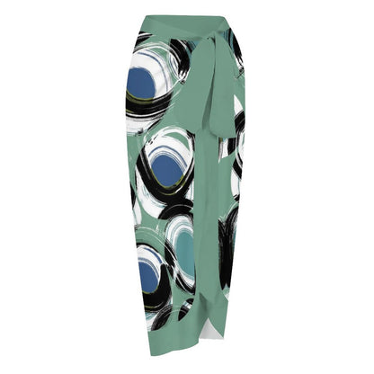 Casual Printed One Piece Swimsuit And Cover Up 2306101950