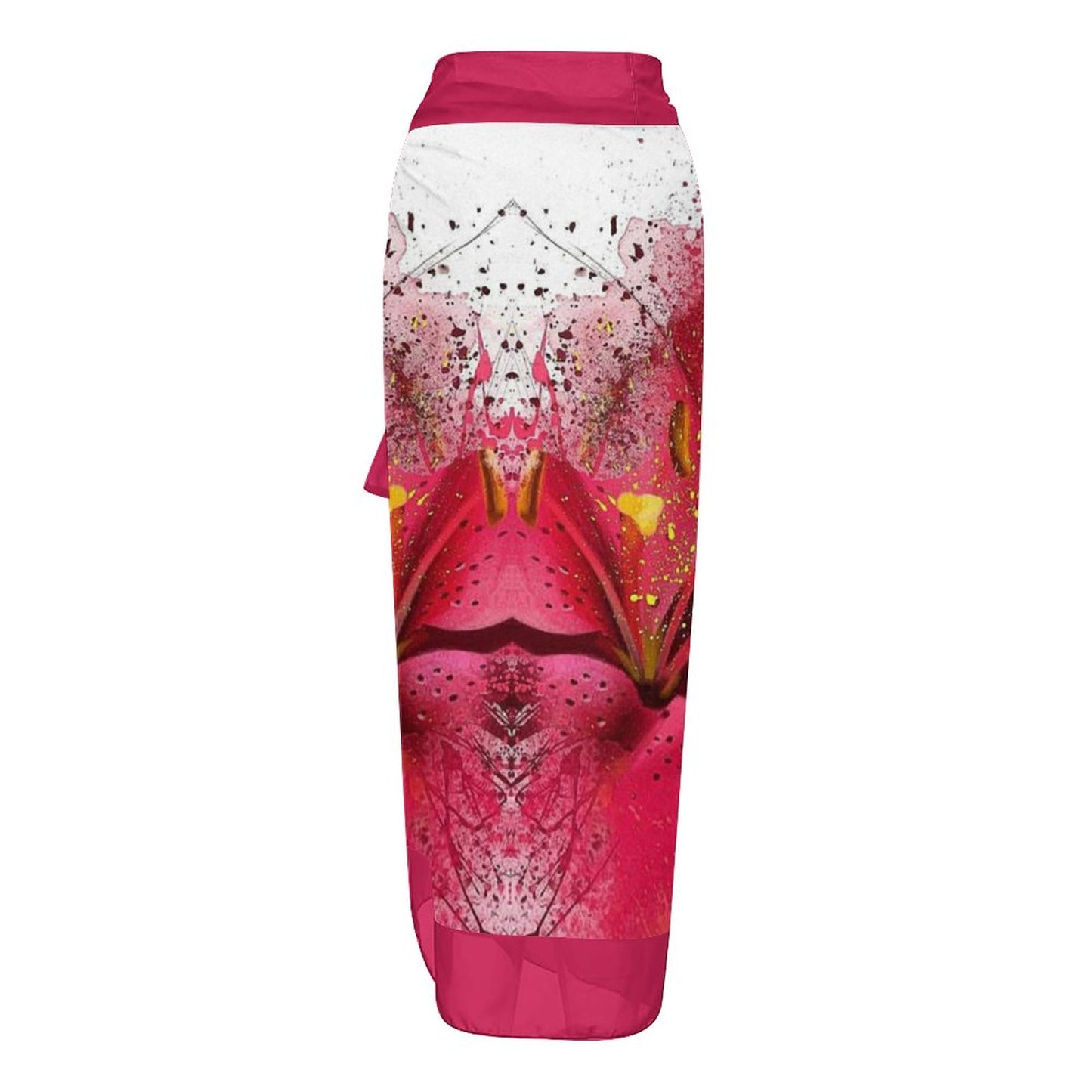 Fashion Printed One Piece Swimsuit And Cover Up 2306103191