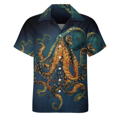 Men's Hawaiian Print Casual Shirt 2304108699