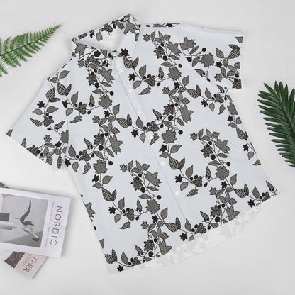 Men's Fashion Casual Printed Short Sleeve Shirts 2305107116
