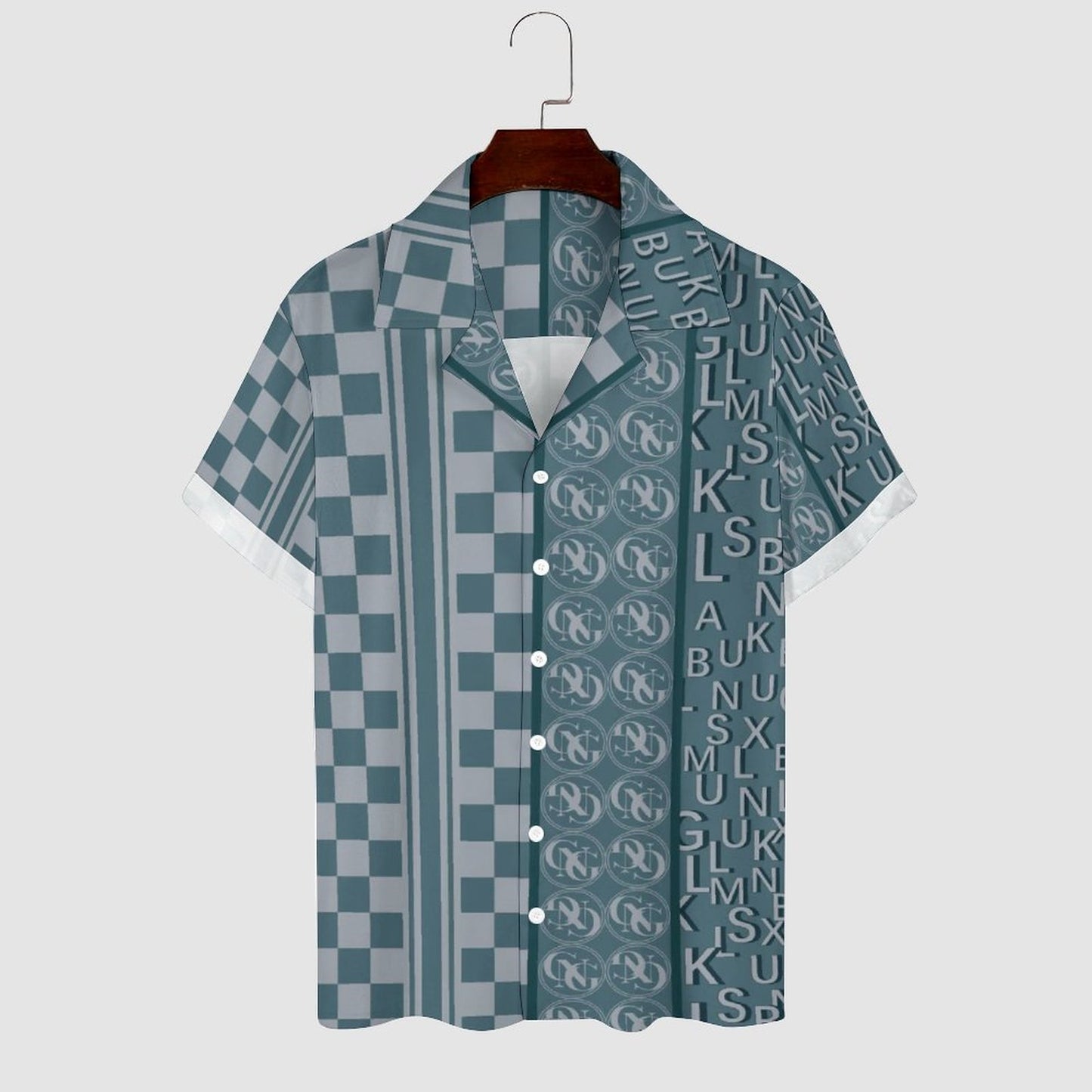 Men's Hawaiian Casual Short Sleeve Shirt 2305101704