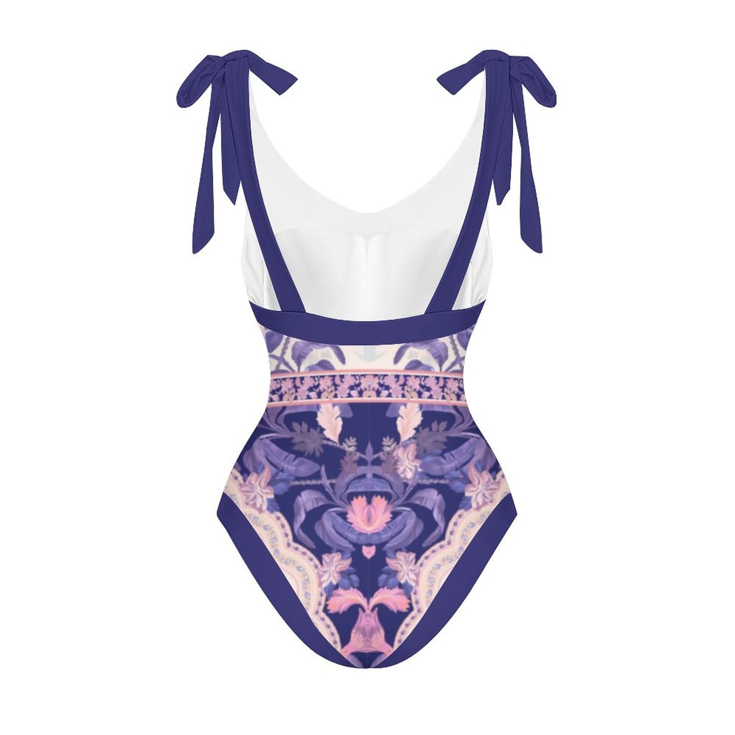 Casual Printed One Piece Swimsuit And Cover Up 2305105541