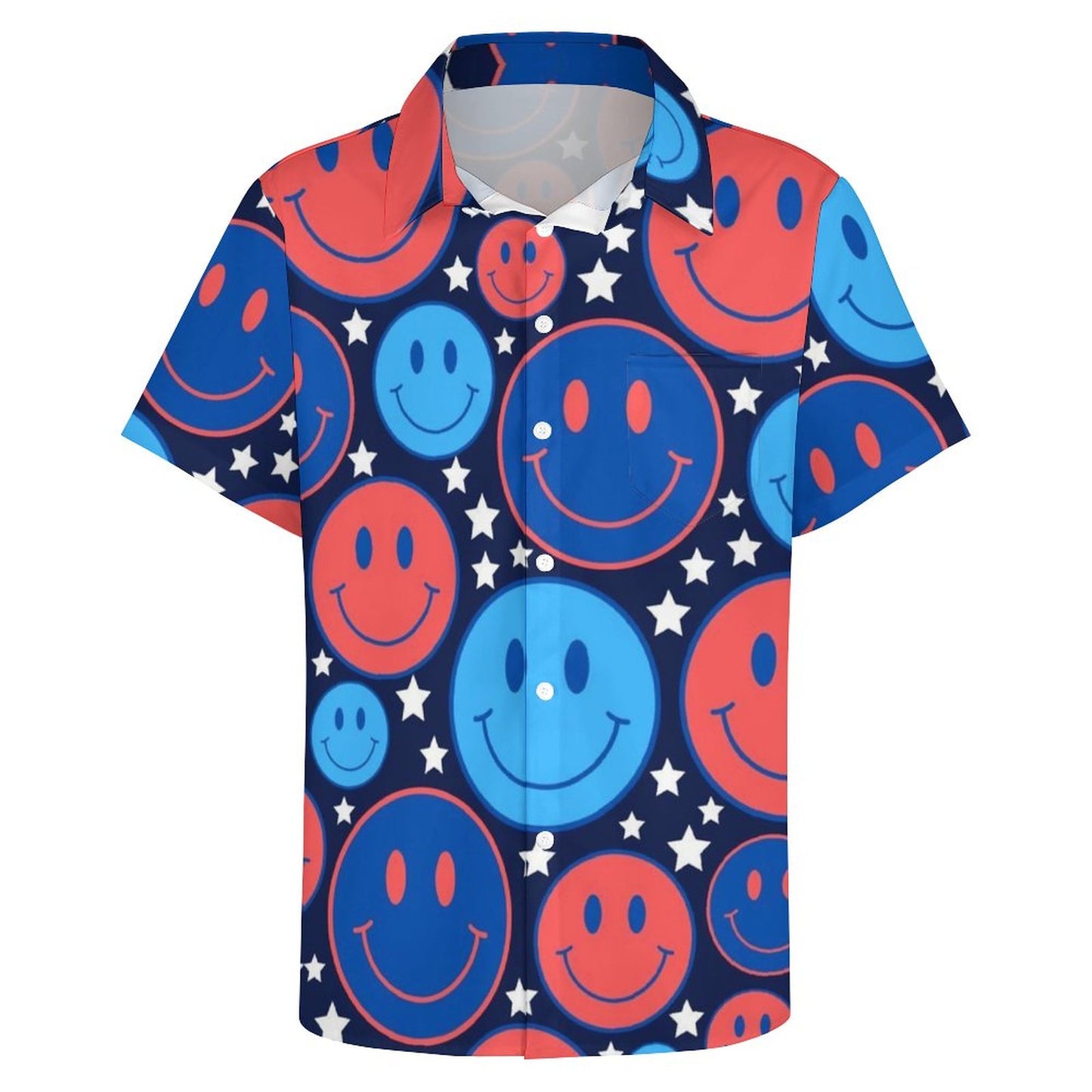Men's Hawaiian Casual Short Sleeve Shirt 2306105793