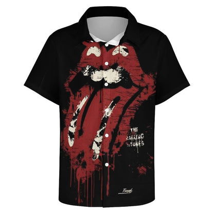 Men's Fashion Casual Printed Short Sleeve Shirts 2306101498