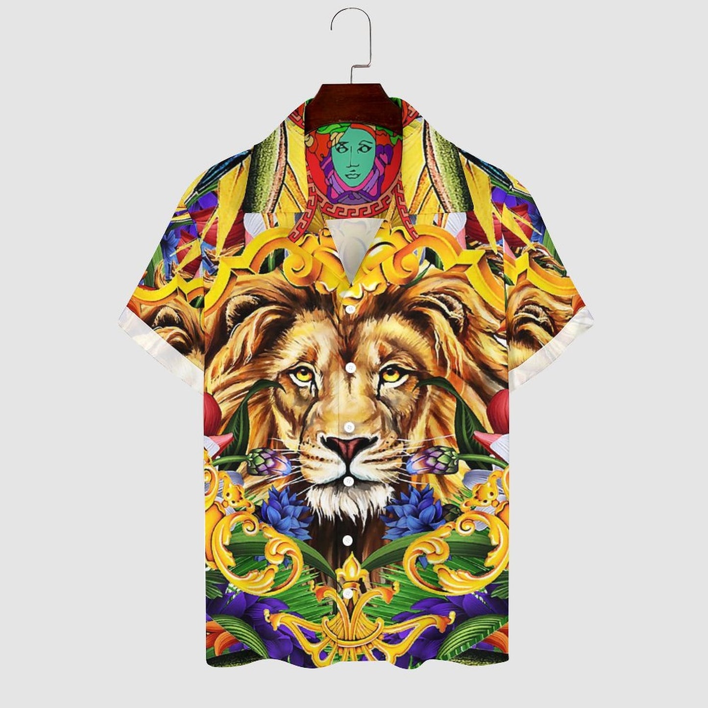 Men's Hawaiian Print Casual Shirt 2304105591