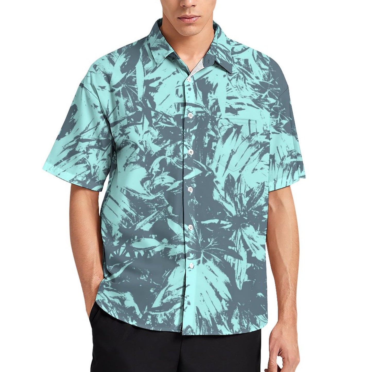 Men's Hawaiian Casual Short Sleeve Shirt 2306105276