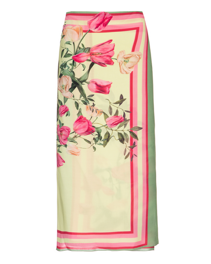 Fashion Floral Print Beach Bikini and Cover Up