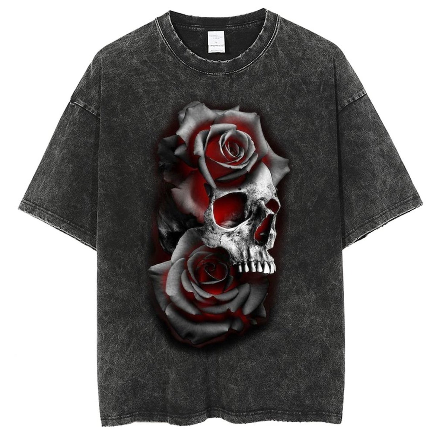Unisex Vintage Solid Wash T-Shirts 2305104093