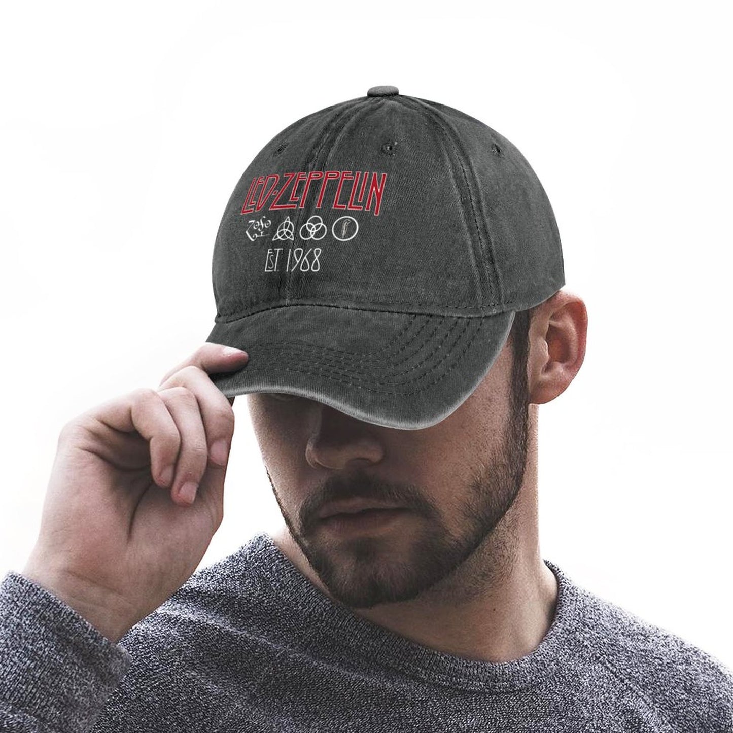 JOC Washed Denim Baseball Cap 2305101729