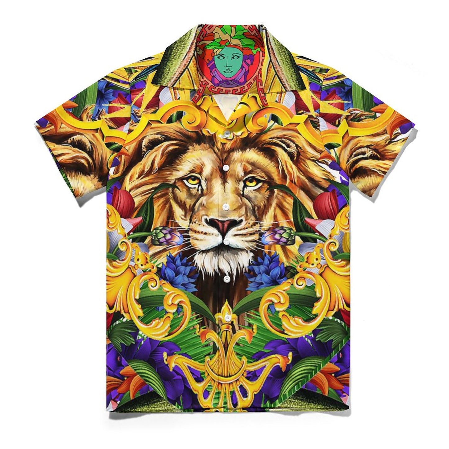 Men's Hawaiian Print Casual Shirt 2304105591
