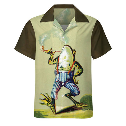 Men Hawaiian Casual Short Sleeve Shirt 2306102073
