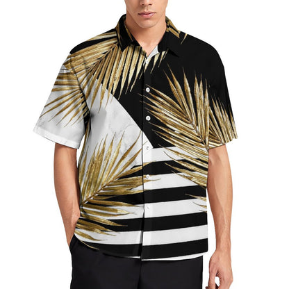 Men's Hawaiian Casual Short Sleeve Shirt 2306105388