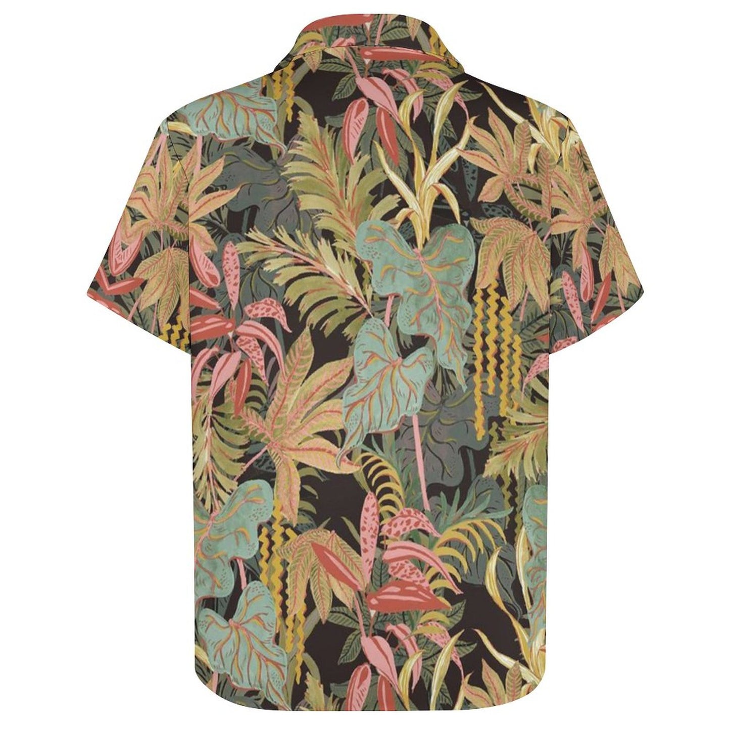 Men's Hawaiian Print Resort Shirt 2305101465