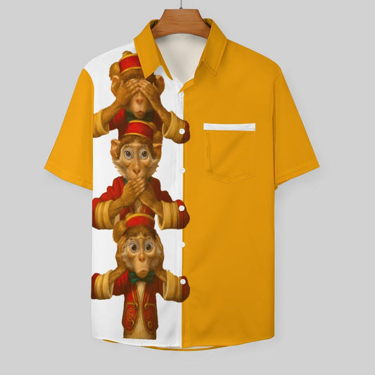 Men's Hawaiian Casual Short Sleeve Shirt 2306103808
