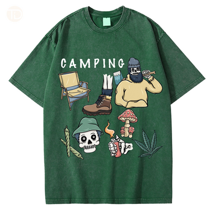 Unisex Vintage Wash Denim T-Shirts