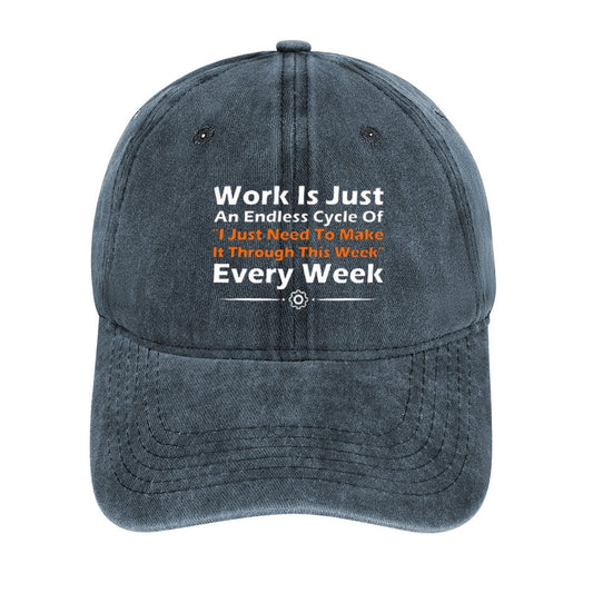 JOC Washed Denim Baseball Cap 2305102541