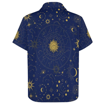 Men's Fashion Casual Printed Short Sleeve Shirts 2306100973