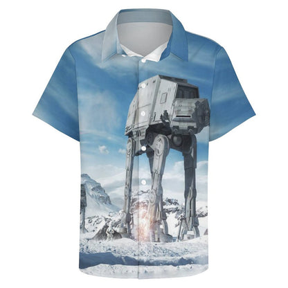 Men's Fashion Casual Printed Short Sleeve Shirts 2306101614