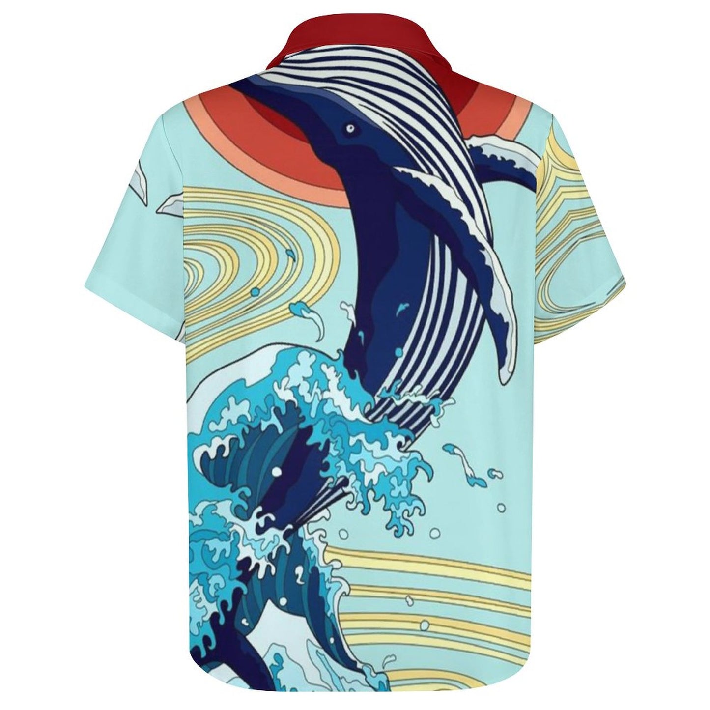 Men's Hawaiian Print Resort Shirt 2305101671