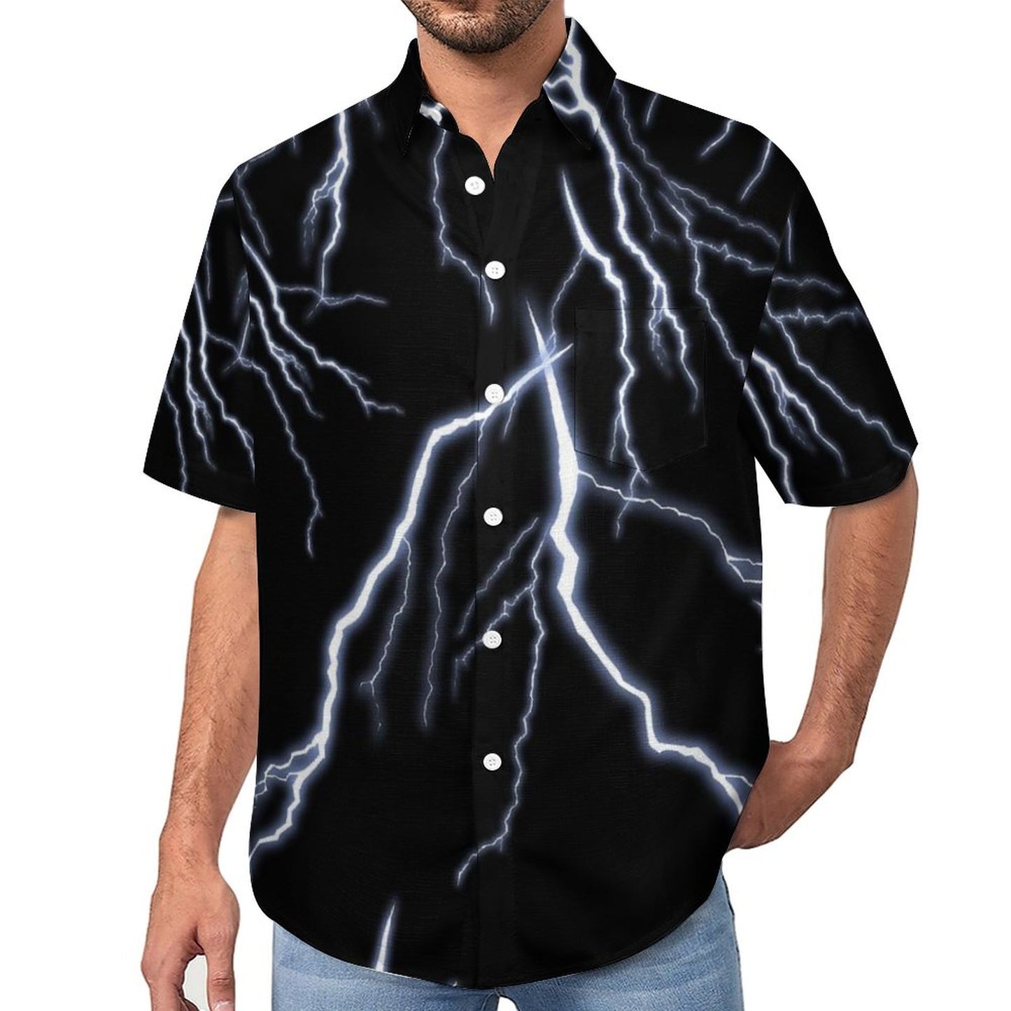 Men's Lightning Vacation Hawaiian Shirt 2306104928