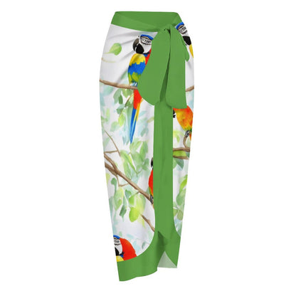 Casual Printed One-Piece Swimsuit And Cover Up 2305102391