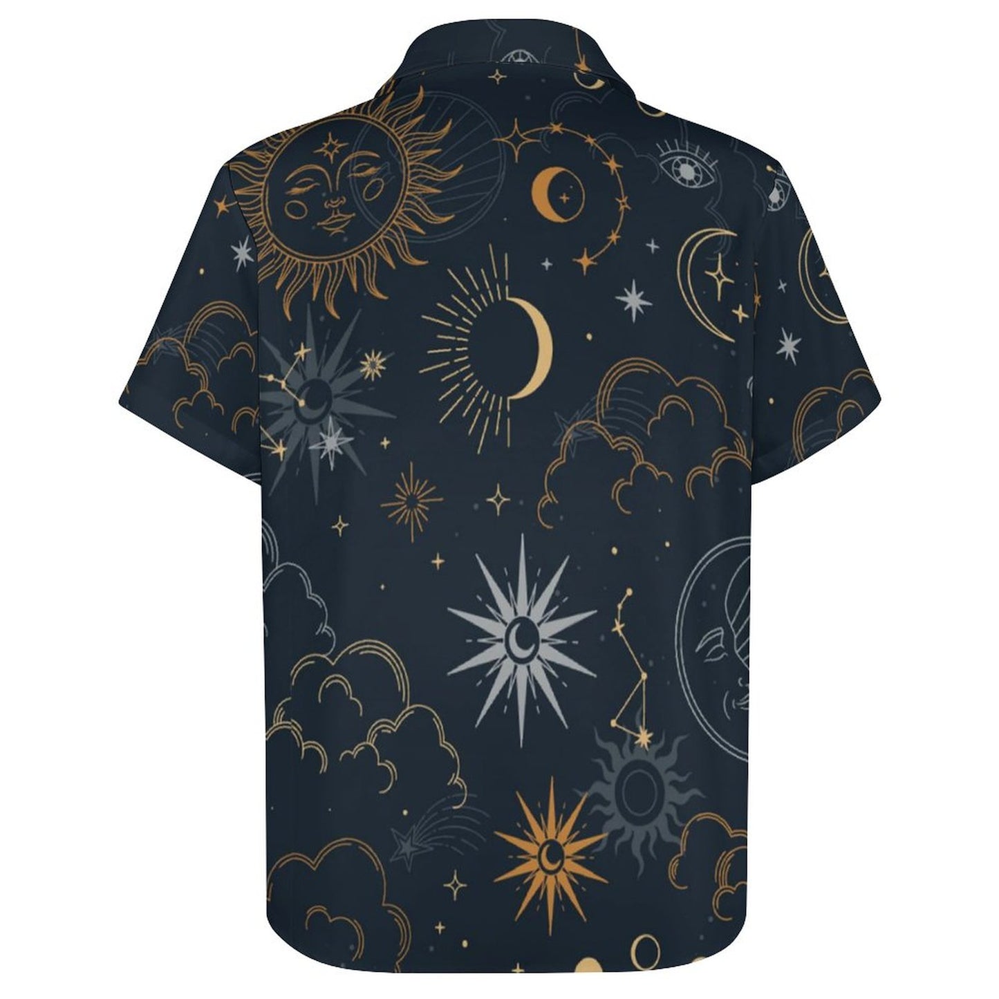 Men's Fashion Casual Printed Short Sleeve Shirts 2306101053