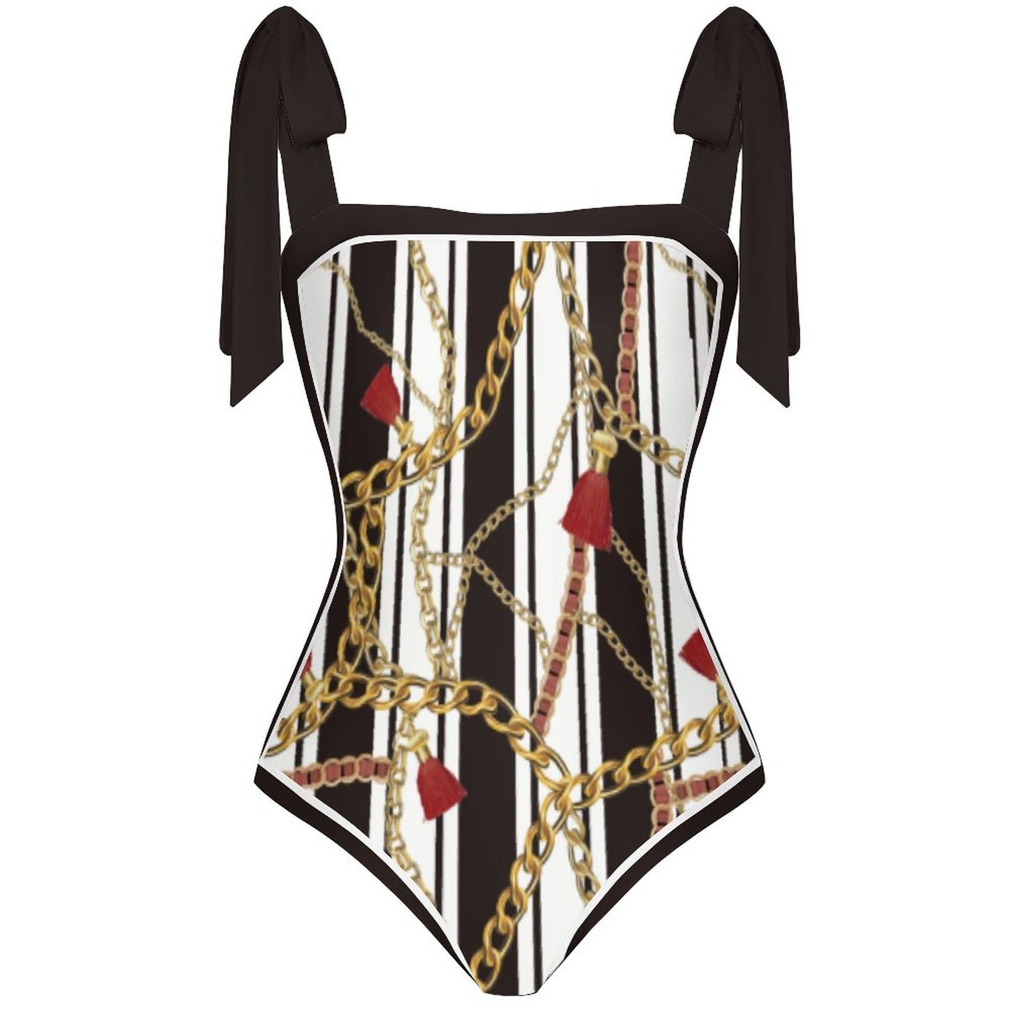 Fashion Printed One Piece Swimsuit And Cover Up 2306100603