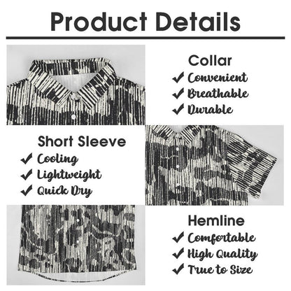 Men's Hawaiian Casual Short Sleeve Shirt 2306105273