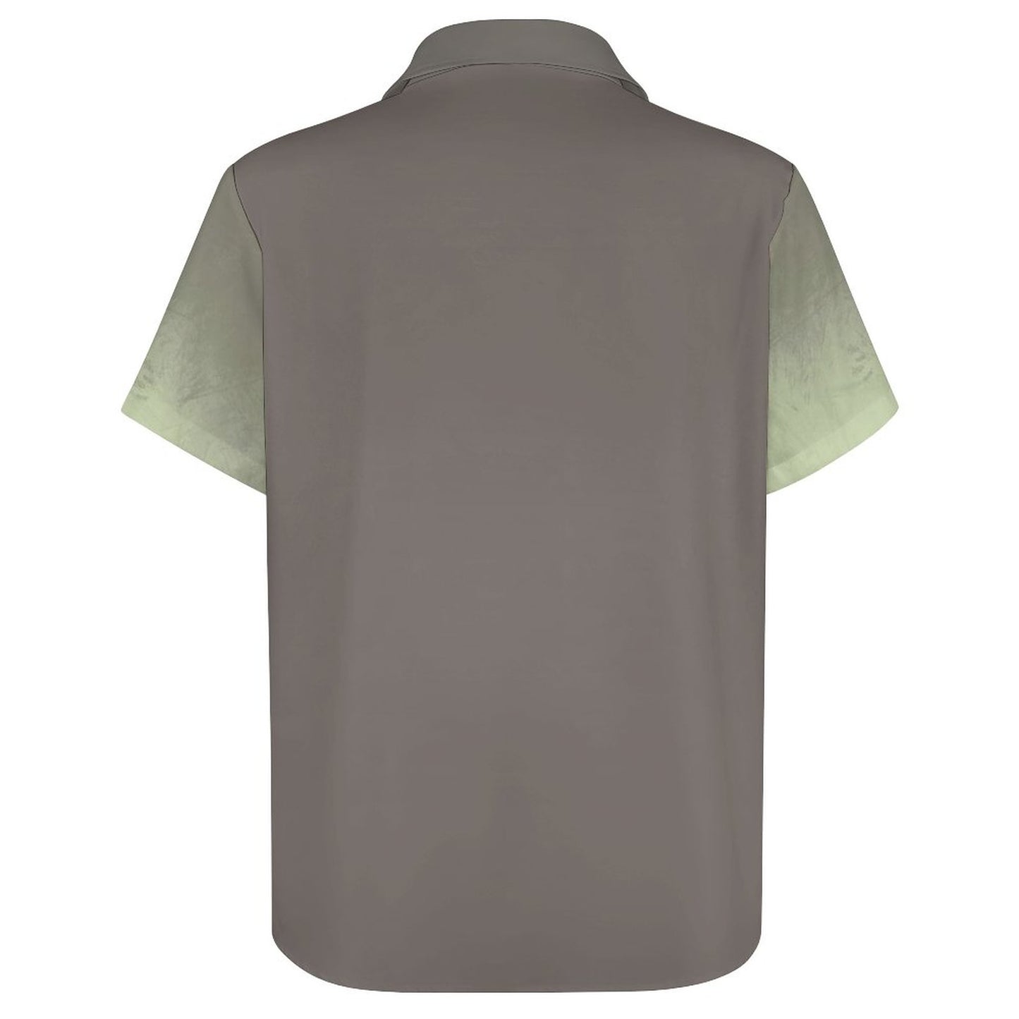 Bull Gradient Print Hawaiian Men's Casual Shirt