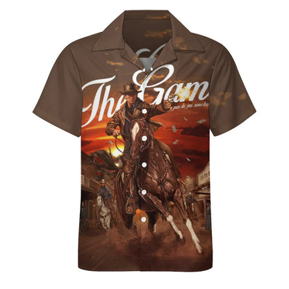 Men's Hawaiian Casual Short Sleeve Shirt 2305101806
