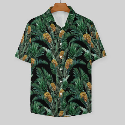 Men's Fashion Casual Printed Short Sleeve Shirts 2305107114