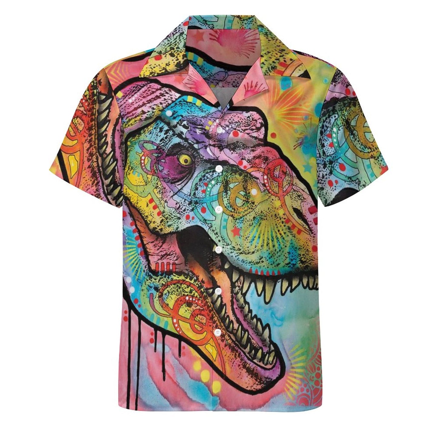 Men's Hawaiian Print Casual Shirt 2304109847