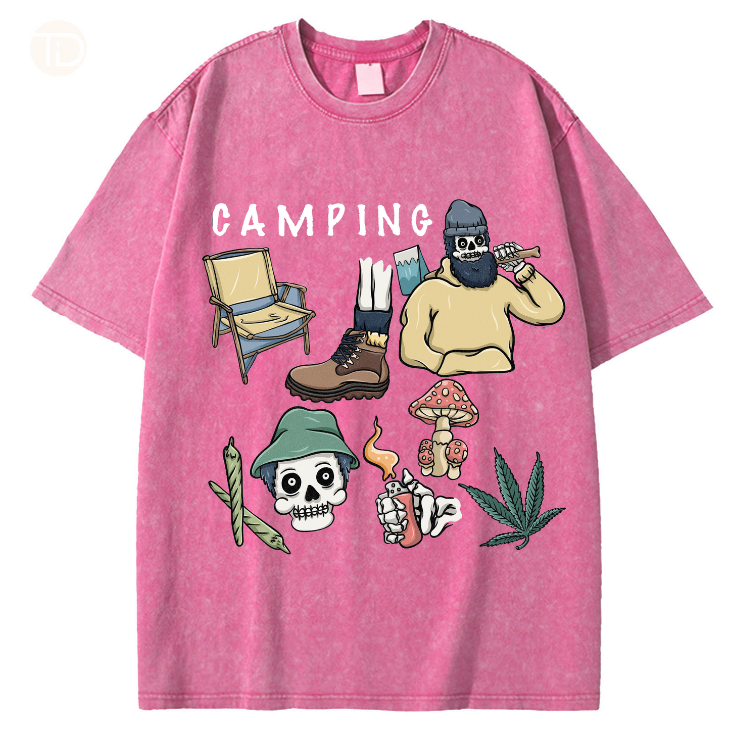 Unisex Vintage Wash Denim T-Shirts