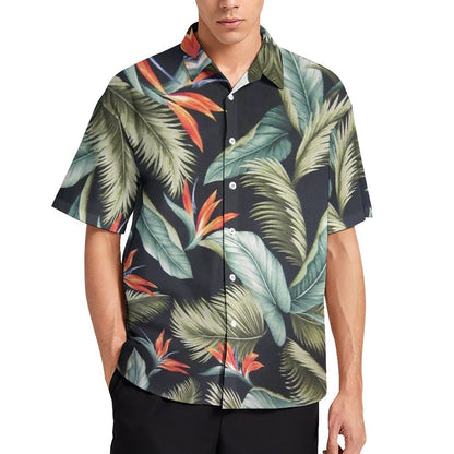 Men's Hawaiian Print Resort Shirt 2305101467