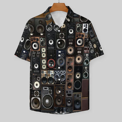 Men's Fashion Casual Printed Short Sleeve Shirts 2306101727