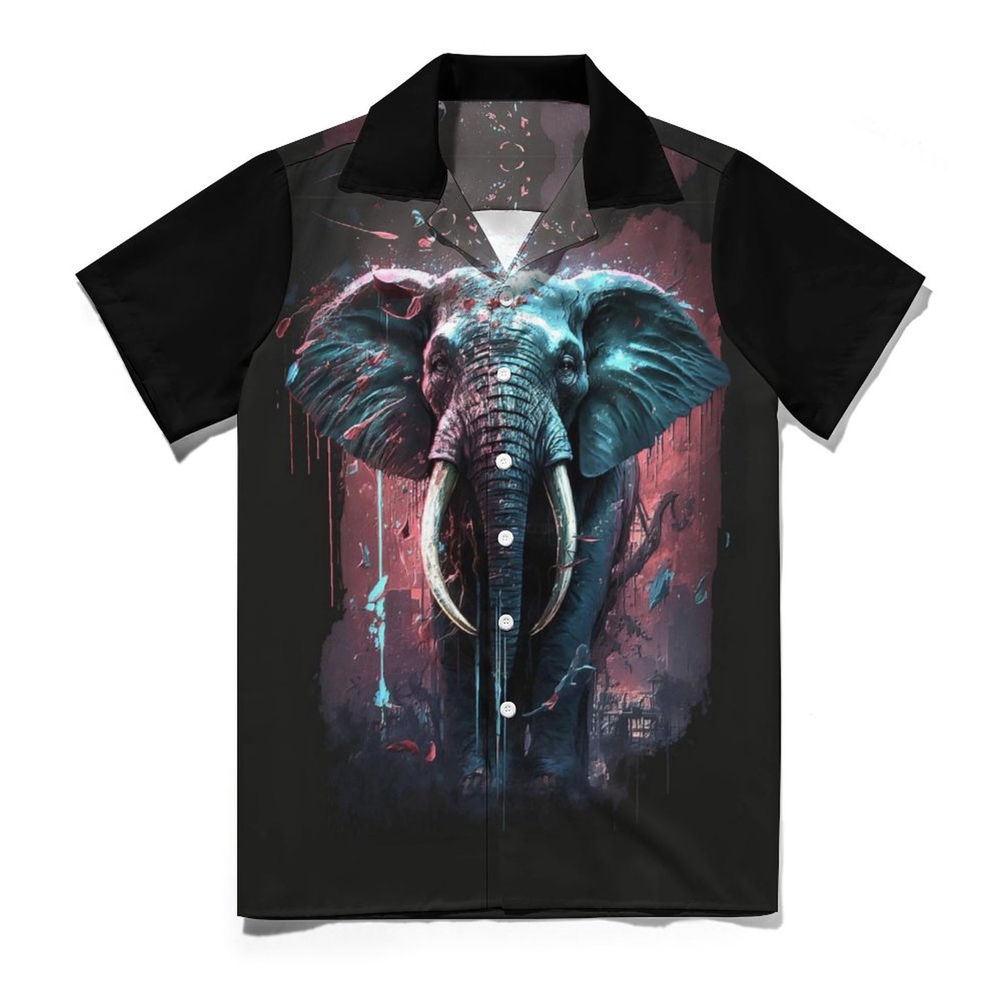 Men Hawaiian Casual Short Sleeve Shirt 2306101369