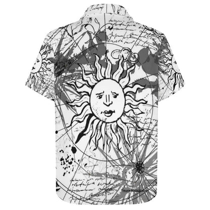 Men's Fashion Casual Printed Short Sleeve Shirts 2306101333
