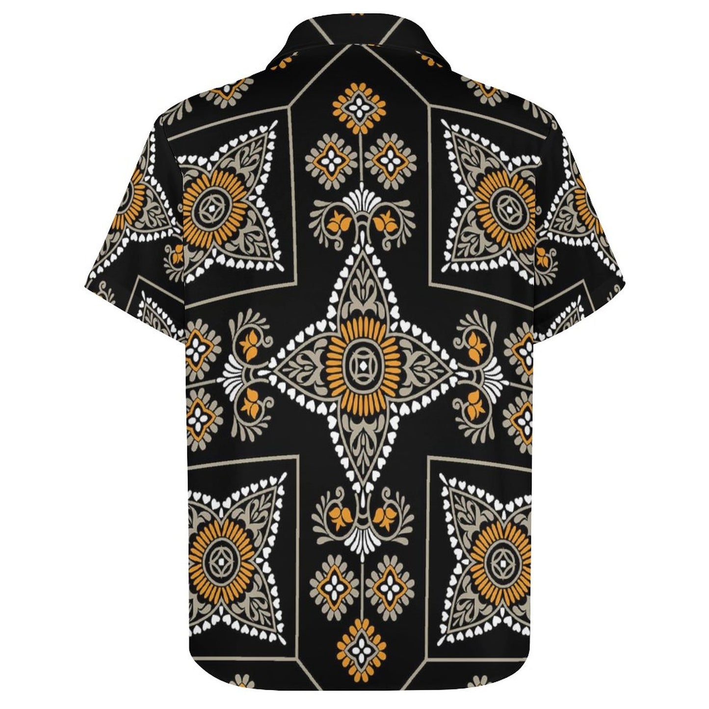 Men's Fashion Casual Printed Short Sleeve Shirts 2306101343
